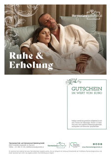 Ruhe &Erholung; Pärchen im Wasser